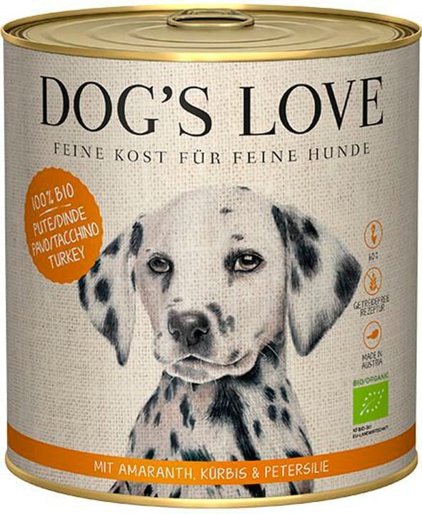 Image of Dogs Love Bio Pute Nassfutter