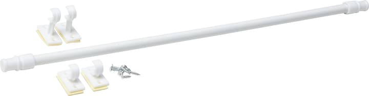 FLORIDA Vitragenstange ausziehbar FLORIDA Vitragenstange ausziehbar 430514200000 Farbe Weiss Grösse B: 85.0 cm Bild Nr. 1