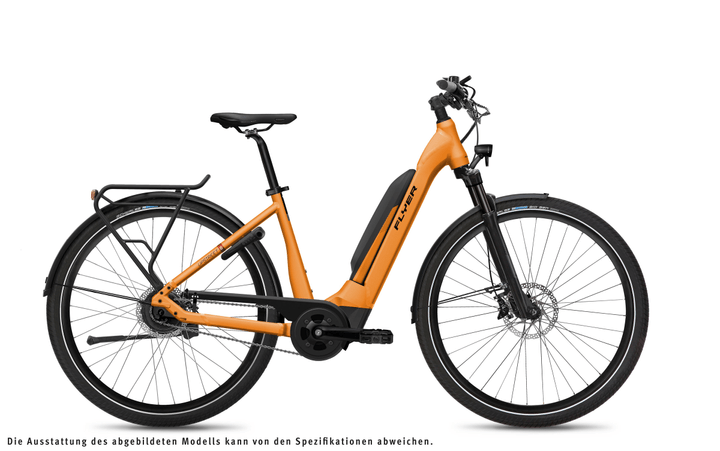 FLYER Upstreet5 7.03 E-Trekkingbike Upstreet5 7.03 E-Trekkingbike FLYER 463368000334 Farbe orange Rahmengrösse S Bild Nr. 1