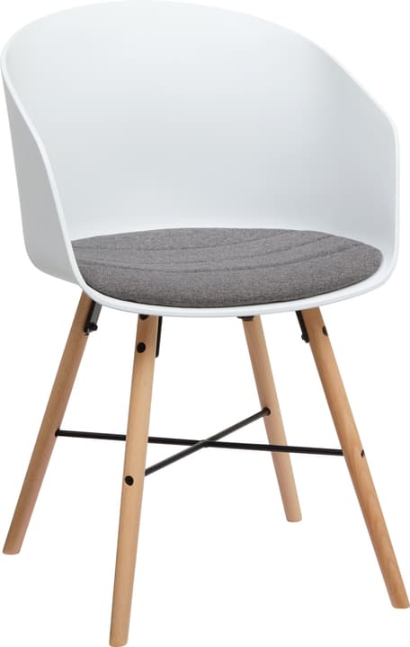 BRERA Stuhl BRERA Stuhl 402366700000 Farbe Grau Grösse B: 51.0 cm x T: 54.5 cm x H: 81.0 cm Bild Nr. 1