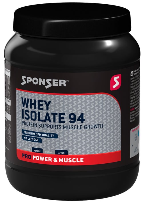 Sponser Whey Isolate 94 Petit-lait en poudre 425g Whey Isolate 94 Petit-lait en poudre 425g Sponser 463041700000 Photo no. 1