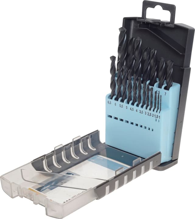 Image of kwb HSS Spiralbohrer Set, 1-10 mm, 19-tlg. Metallbohrer