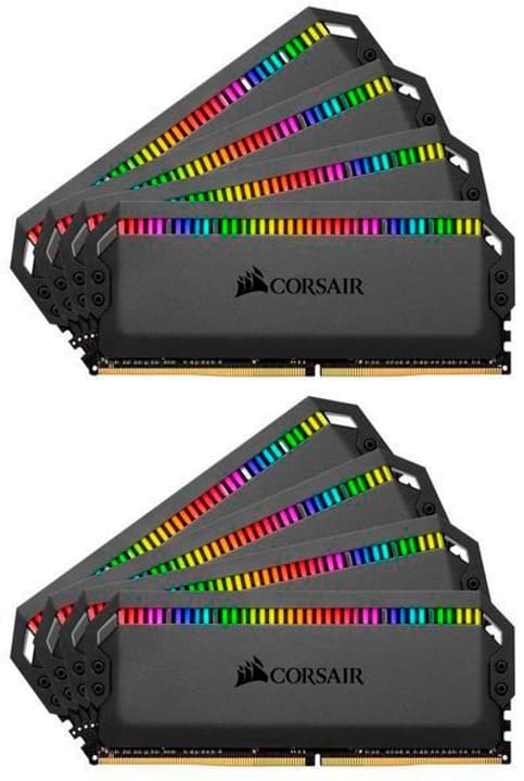 Corsair Dominator Platinum RGB DDR4-RAM 3800 MHz 8x 16 GB Mémoire Dominator Platinum RGB DDR4-RAM 3800 MHz 8x 16 GB Mémoire Corsair 785300145527 Photo no. 1