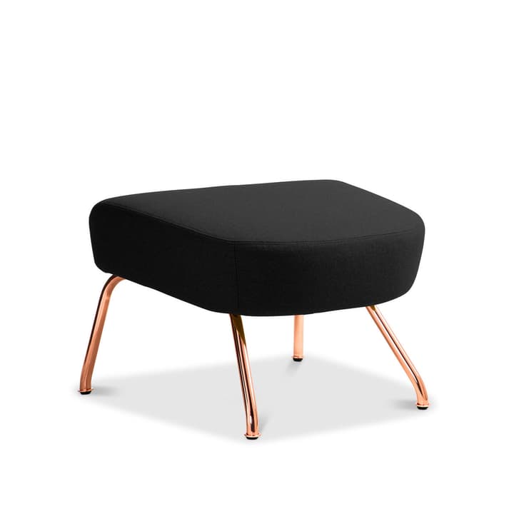 SENADO Hocker SENADO Hocker 360040266914 Grösse B: 58.0 cm x T: 48.0 cm x H: 40.0 cm Farbe Schwarz Bild Nr. 1