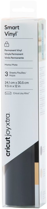 Cricut Joy Xtra Film de vinyle Joy Xtra Smart permanent 3 pièces, Classic Matériaux pour traceurs de découpe