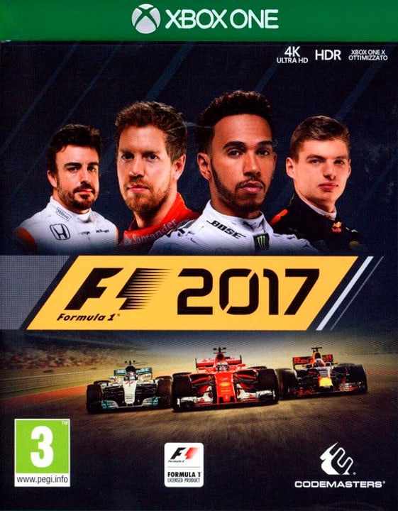 Xbox One - F1 2017 Physisch (Box) Xbox One - F1 2017 Physisch (Box) 785300129977 N. figura 1