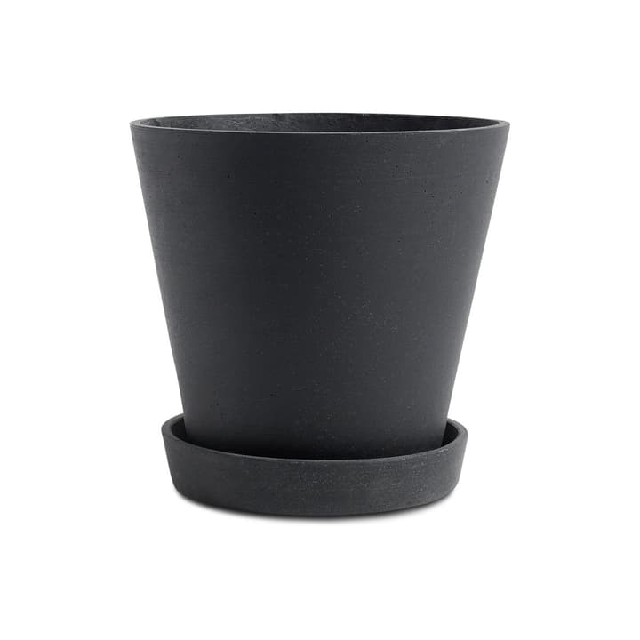 HAY FLOWER POT / XL Sottovaso FLOWER POT / XL Sottovaso HAY 382076300000 Dimensioni A: 20.0 cm Colore Nero N. figura 1