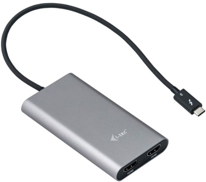 i-Tec Thunderbolt 3 Dual HDMI 60Hz Adaptateur Thunderbolt 3 Dual HDMI 60Hz Adaptateur i-Tec 785300147234 Photo no. 1