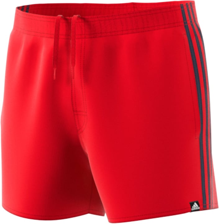 Adidas 3 stripe short very-short-length Short de bain pour homme 3 stripe short very-short-length Short de bain pour homme Adidas 463102500730 Couleur rouge Taille XXL Photo no. 1