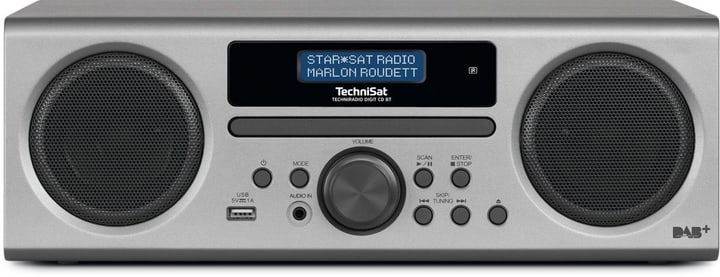 Technisat TechniRadio Digit CD BT - Argent Micro HiFi System TechniRadio Digit CD BT - Argent Micro HiFi System Technisat 785300139550 Photo no. 1