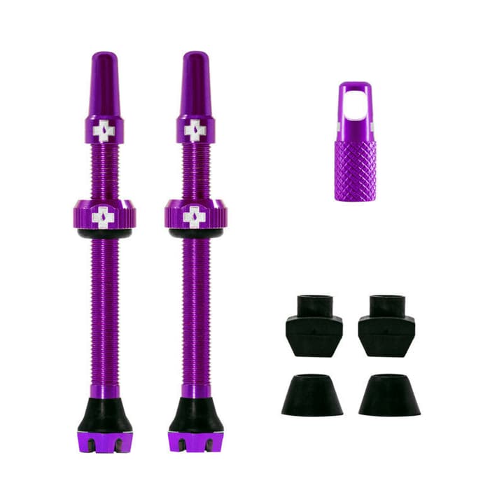 Image of MucOff V2 Tubeless Ventil Kit 60mm Ventile & Zubehör violett bei Migros SportXX