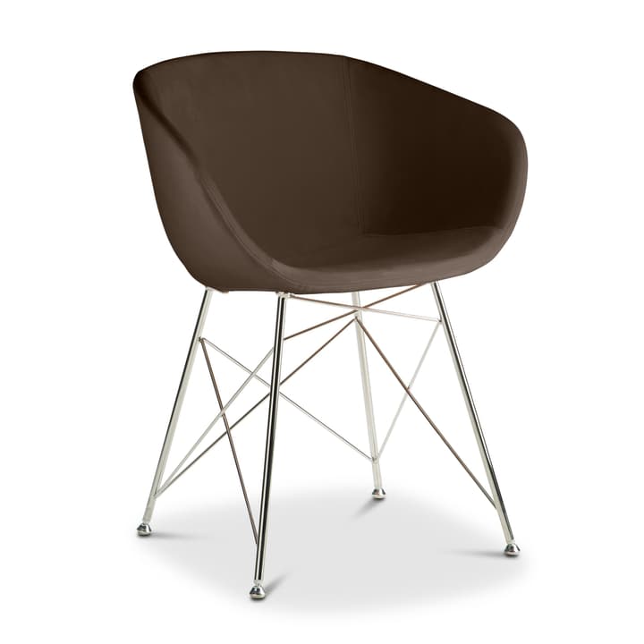 SEDIA Sedia SEDIA Sedia 366170500000 Colore Marrone scuro Dimensioni L: 45.0 cm x P: 58.0 cm x A: 81.0 cm N. figura 1