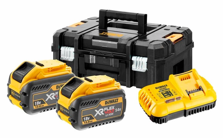 Image of DeWalt Starter-Set XR Ladegerät und 2x 54 V 12 Ah Akku Ersatzakku