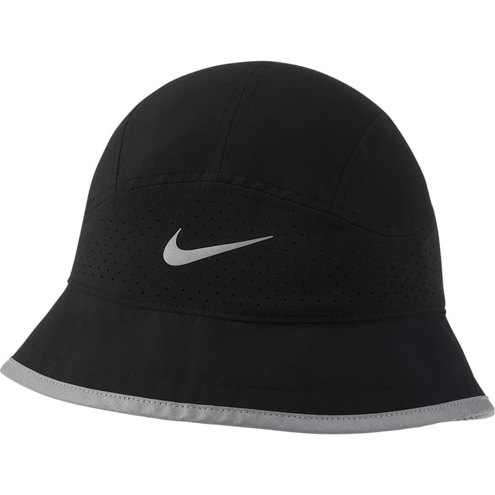 Image of Nike Dri-Fit Perforated Bucket Cap Laufhut schwarz bei Migros SportXX