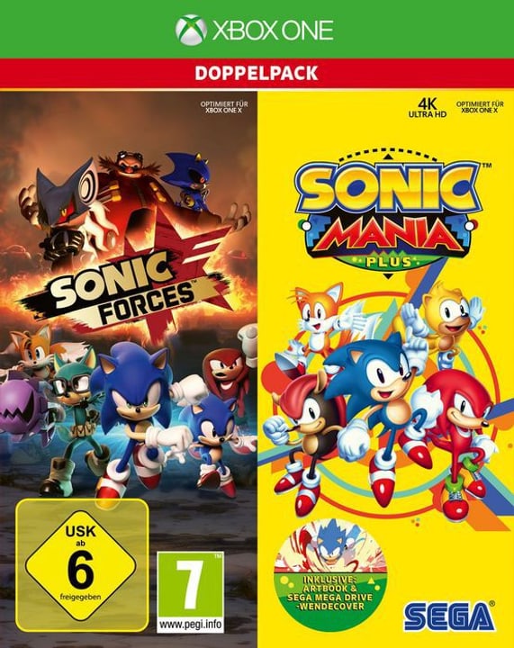 Xbox One - Sonic Mania Plus and Sonic Forces Double Pack D Box Xbox One - Sonic Mania Plus and Sonic Forces Double Pack D Box 785300139880 N. figura 1