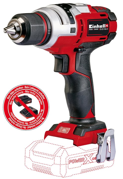 Einhell perceuse-visseuse sans fil TE-CD 18 Li-2 Solo perceuse-visseuse sans fil TE-CD 18 Li-2 Solo Einhell 616711800000 Photo no. 1