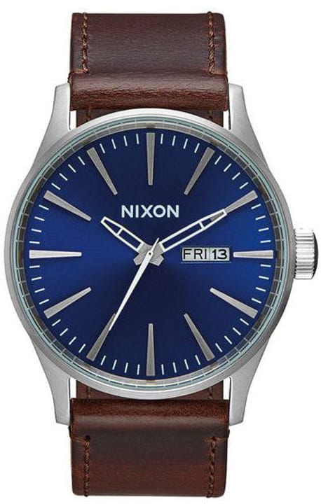 Nixon Sentry Leather Blue Brown 42 mm Orologio da polso Sentry Leather Blue Brown 42 mm Orologio da polso Nixon 785300136961 N. figura 1