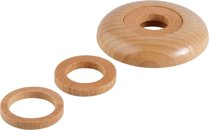 DIY-Wood Rosette per tubi di riscaldamento, 2 pz.