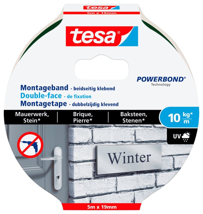 Tesa Nastro di montaggio mattone e pietra Nastro di montaggio mattone e pietra Tesa 675228600000 N. figura 1