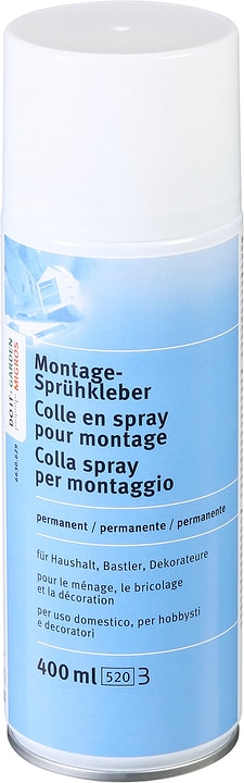 Image of Montage-Sprühkleber permanent 400 ml Montagekleber bei Do it + Garden von Migros