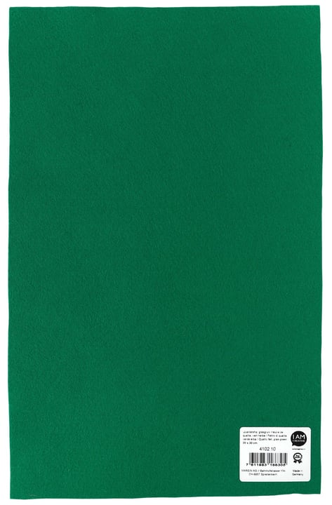 Image of Qualitätsfilz, 20x30cmx1mm, grasgrün bei Do it + Garden von Migros
