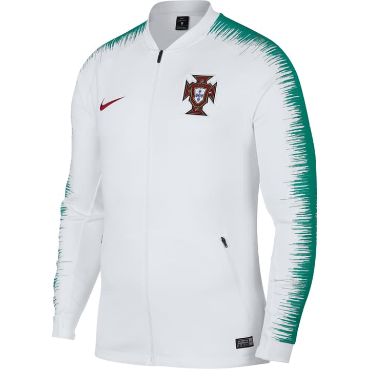 Nike Portugal Anthem Jacket Veste de football du Portugal Portugal Anthem Jacket Veste de football du Portugal Nike 498282800510 Couleur blanc Taille L Photo no. 1