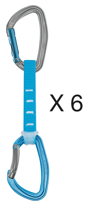 Image of Petzl Pack mit 6 Djinn AXESS-Expresssets Expressset