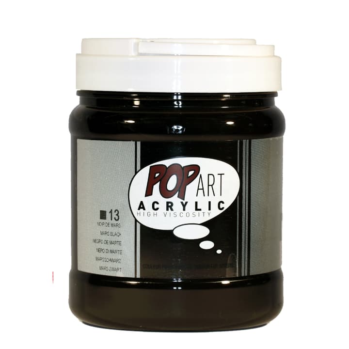 Image of Pebeo POP ART Acrylic High Viscosity Schwarz 700ml bei Do it + Garden von Migros