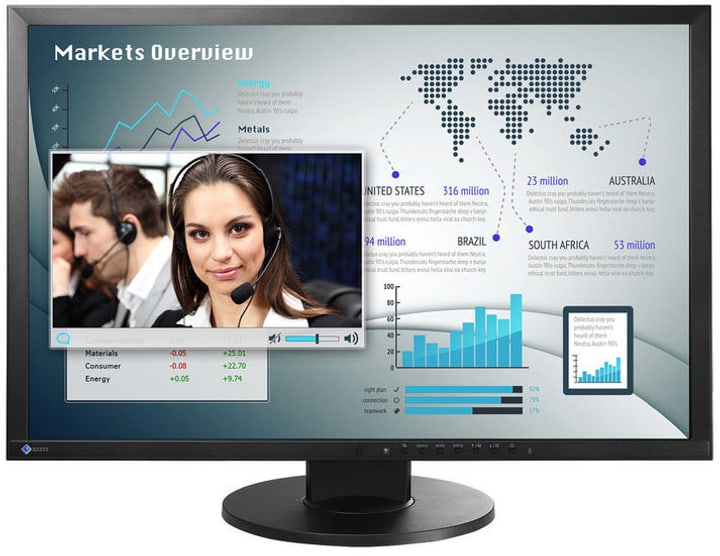 EIZO FlexScan EV2416W 24" Écran FlexScan EV2416W 24" Écran EIZO 785300131726 Photo no. 1