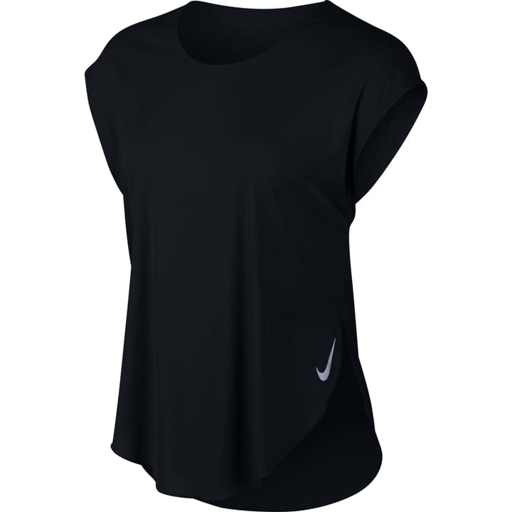 Nike Mile Short-Sleeve Running Top Shirt pour femme Mile Short-Sleeve Running Top Shirt pour femme Nike 470176700320 Couleur noir Taille S Photo no. 1