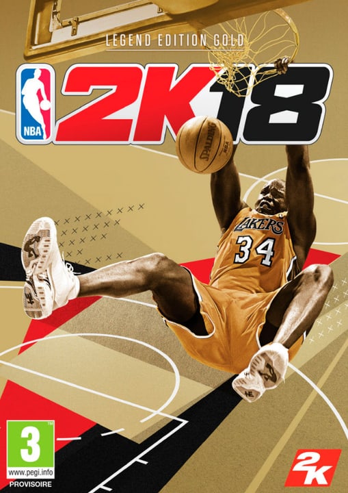 PC - NBA 2K18 - Legend Edition Gold Download (ESD) PC - NBA 2K18 - Legend Edition Gold Download (ESD) 785300133891 Photo no. 1