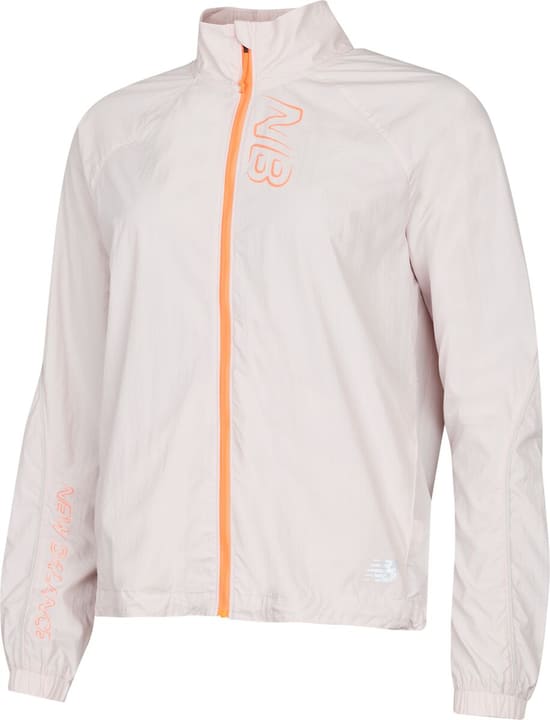 Image of New Balance W Printed Impact Run Light Pack Laufjacke weiss