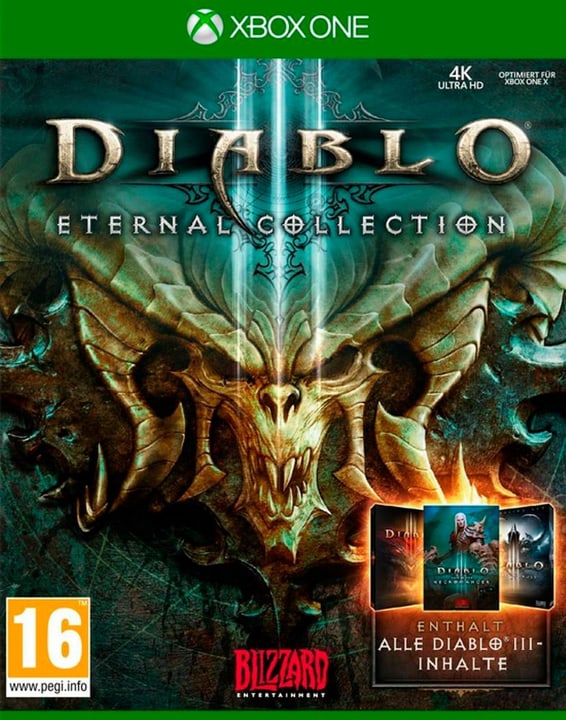 Xbox One - Diablo III - Eternal Collection (D) Box Xbox One - Diablo III - Eternal Collection (D) Box 785300135888 Sprache Deutsch Plattform Microsoft Xbox One Bild Nr. 1