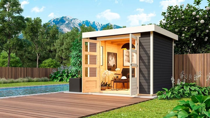 Karibu Maison de jardin Askola 3, 19mm Cabane de jardin