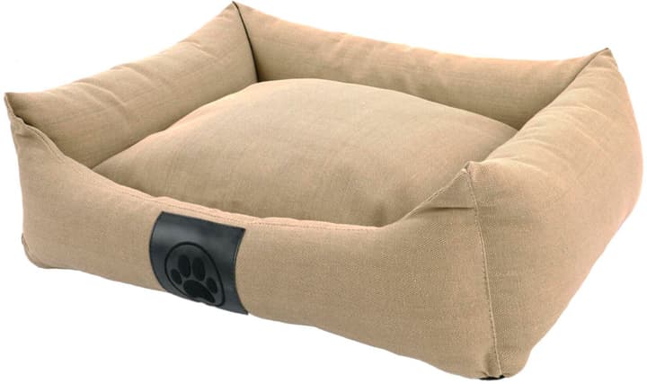 Image of Cocoon Canvas H-Bett beige 90x70cm Hundebett