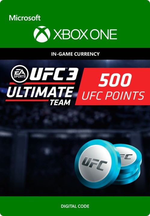 Xbox One - UFC 3: 500 UFC Points Download (ESD) Xbox One - UFC 3: 500 UFC Points Download (ESD) 785300135551 Photo no. 1