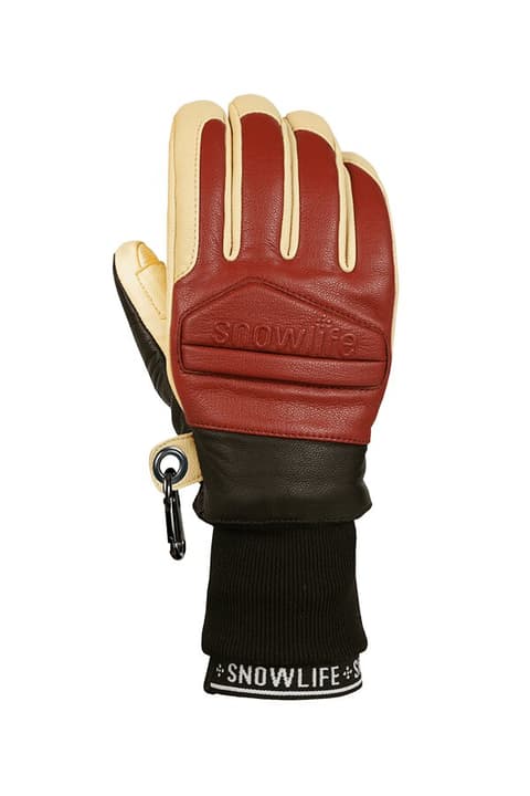 Image of Snowlife Classic Leather Glove Skihandschuhe rot