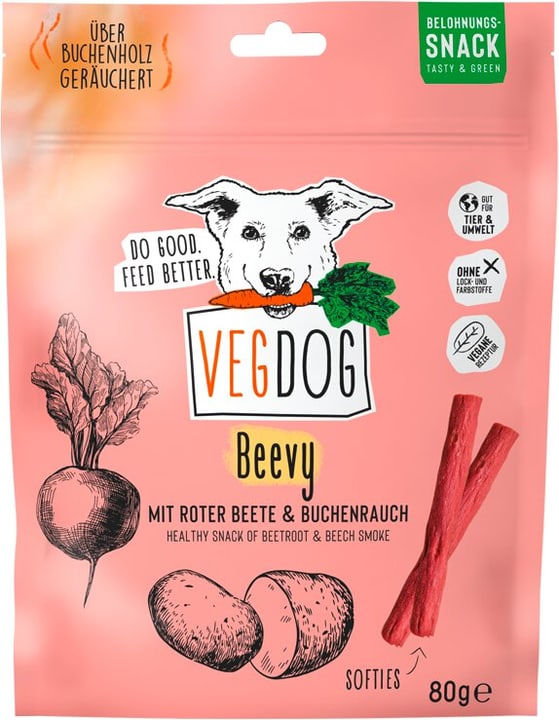 VEGDOG Beevys, 0.08 kg