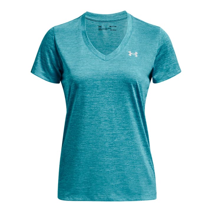 Image of Under Armour W Tech SSV - Twist Fitnessshirt hellblau