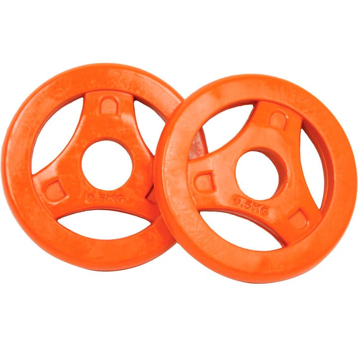 Image of Tunturi Aerobic Disc Gewichtsscheiben 0.5 kg Paar orange Gewichtsscheiben bei Migros SportXX