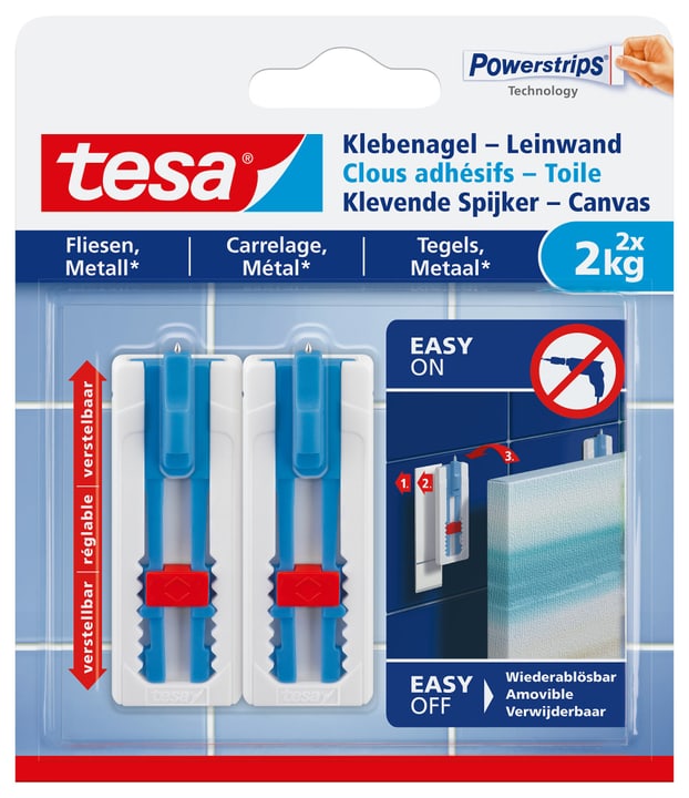 Image of Tesa Klebenagel Leinwand für Fliesen und Metall bei Do it + Garden von Migros