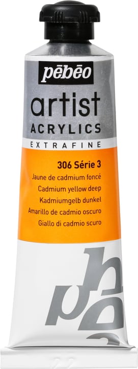 Pebeo Pébéo Acrylic Extrafine Pébéo Acrylic Extrafine Pebeo 663509030600 Colore Giallo Cad. Scuro I N. figura 1