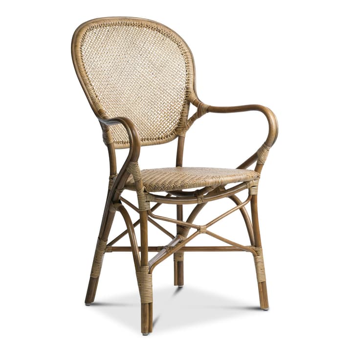 ROSSINI Chaise en rotin ROSSINI Chaise en rotin 366004795901 Dimensions L: 54.0 cm x P: 55.0 cm x H: 93.0 cm Couleur Brun Photo no. 1