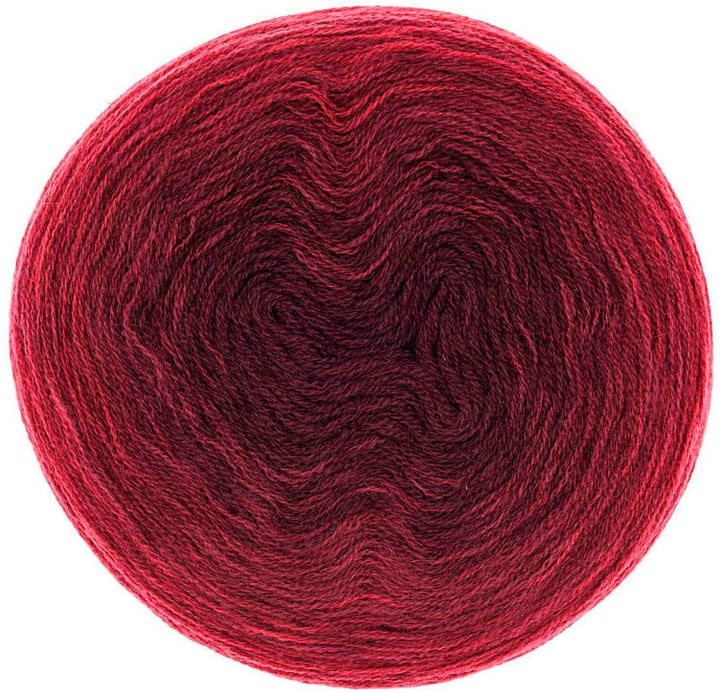 Image of Rico Design Creative Wool Degrade, 200 g, bordeaux Wolle