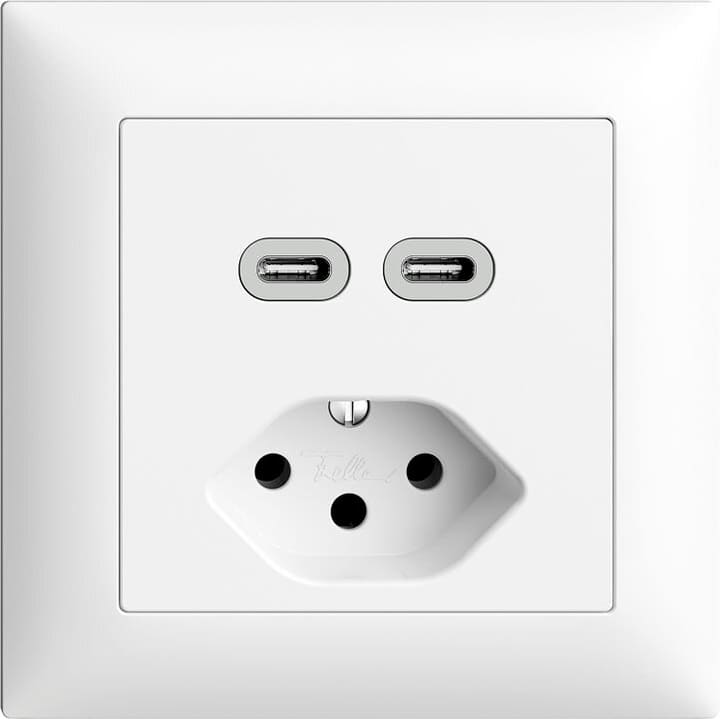 Image of Feller Ediziodue Up-kleinkombination 2xusb-c Kleinkombination