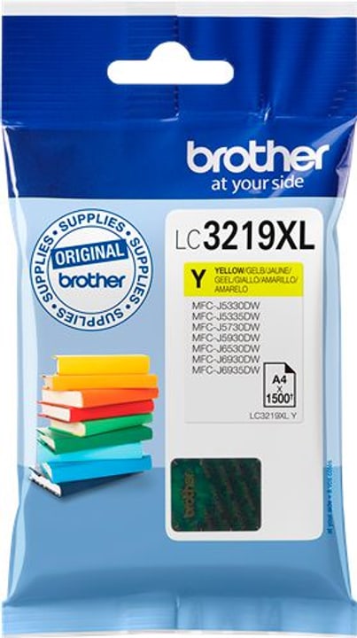 Brother LC-3219XLY jaune Cartouche d'encre LC-3219XLY jaune Cartouche d'encre Brother 798541100000 Photo no. 1