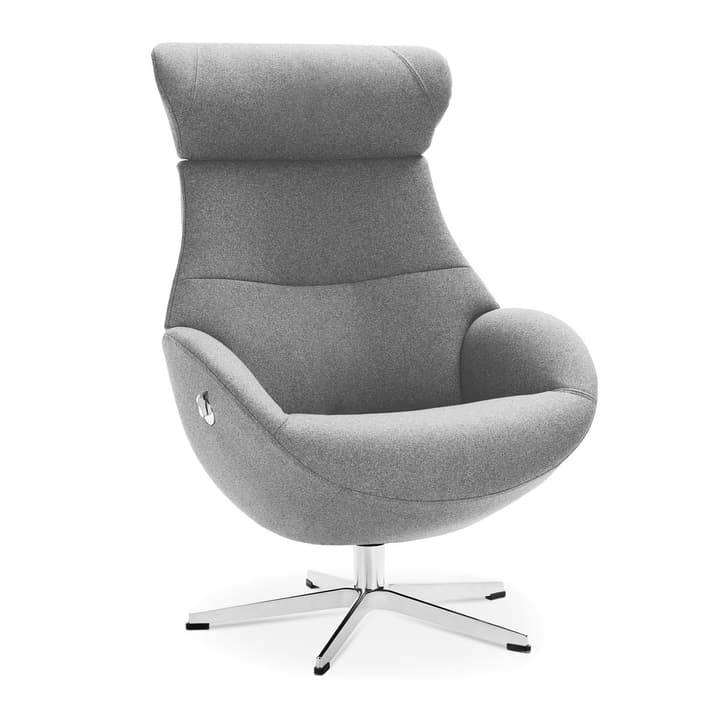 MEDIA Poltrona MEDIA Poltrona 360039934903 Colore Grigio chiaro Dimensioni L: 78.0 cm x P: 80.0 cm x A: 112.0 cm N. figura 1