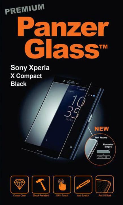 Panzerglass Premium Xperia X Compact - schwarz Schutzfolie Premium Xperia X Compact - schwarz Schutzfolie Panzerglass 785300134537 Bild Nr. 1