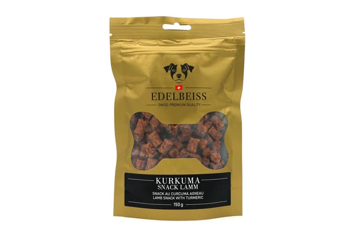 Image of Edelbeiss Gold Kurkumasnack Lamm, 0.15 kg Hundeleckerli