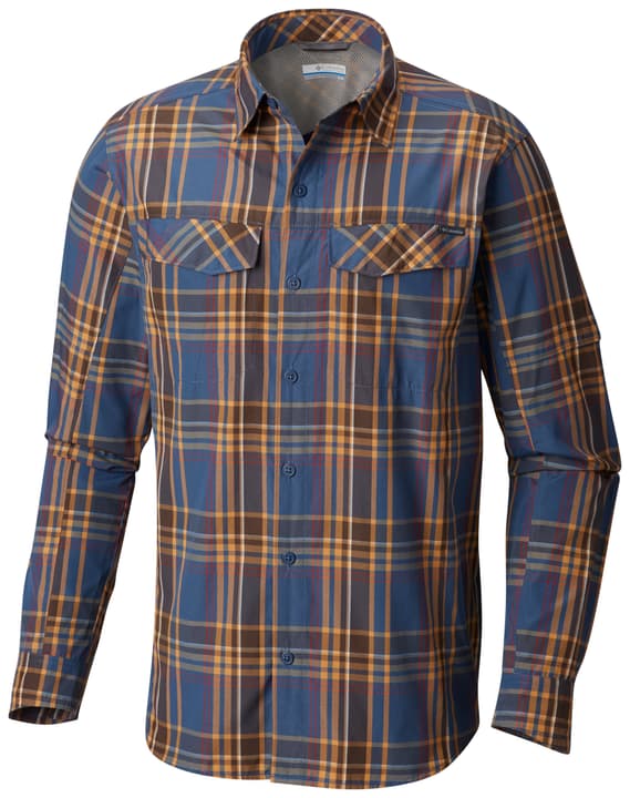 Columbia Silver Ridge Plaid Chemise à manches longues pour homme Silver Ridge Plaid Chemise à manches longues pour homme Columbia 462712100323 Couleur ocre Taille S Photo no. 1